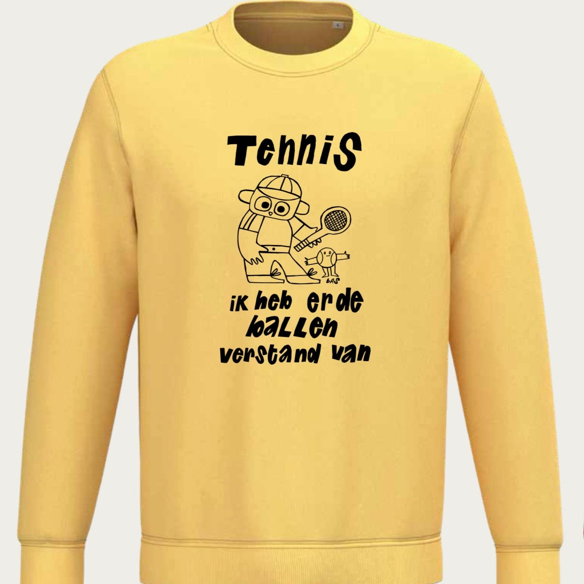 NIEUW: Sweater - BAS KOSTERS - geel