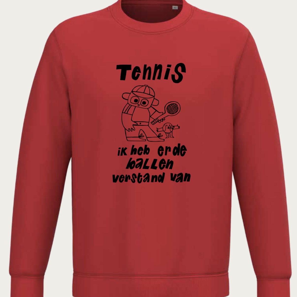 NIEUW: Sweater - BAS KOSTERS - rood