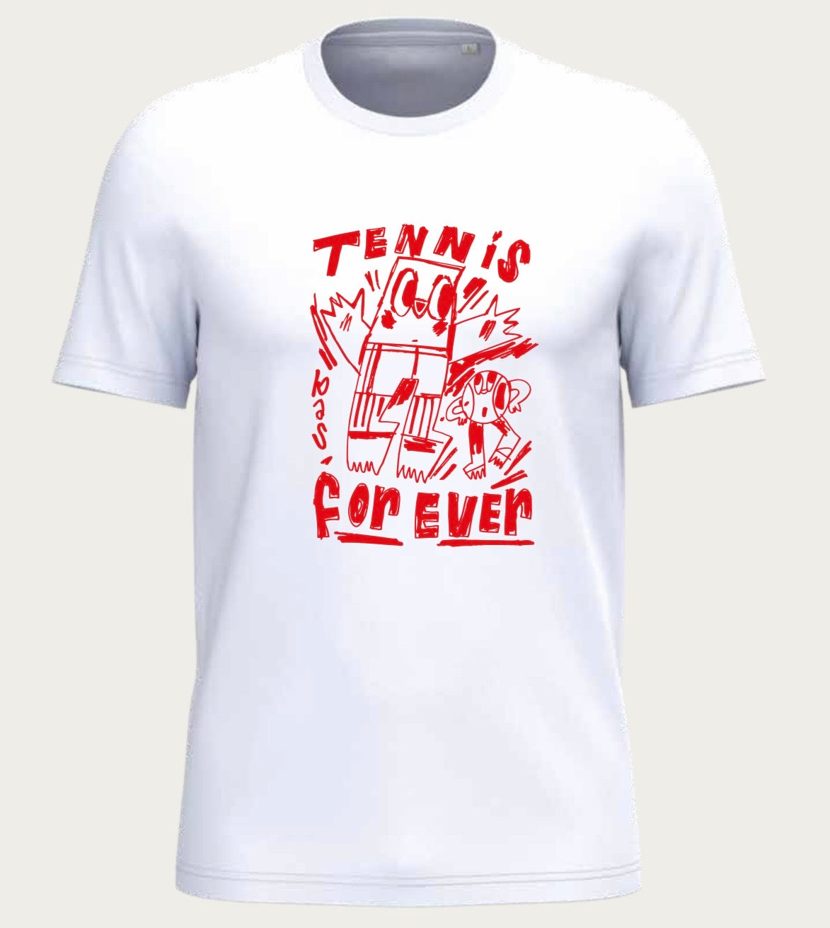 NIEUW: KIDS - T-shirt - BAS KOSTERS - wit