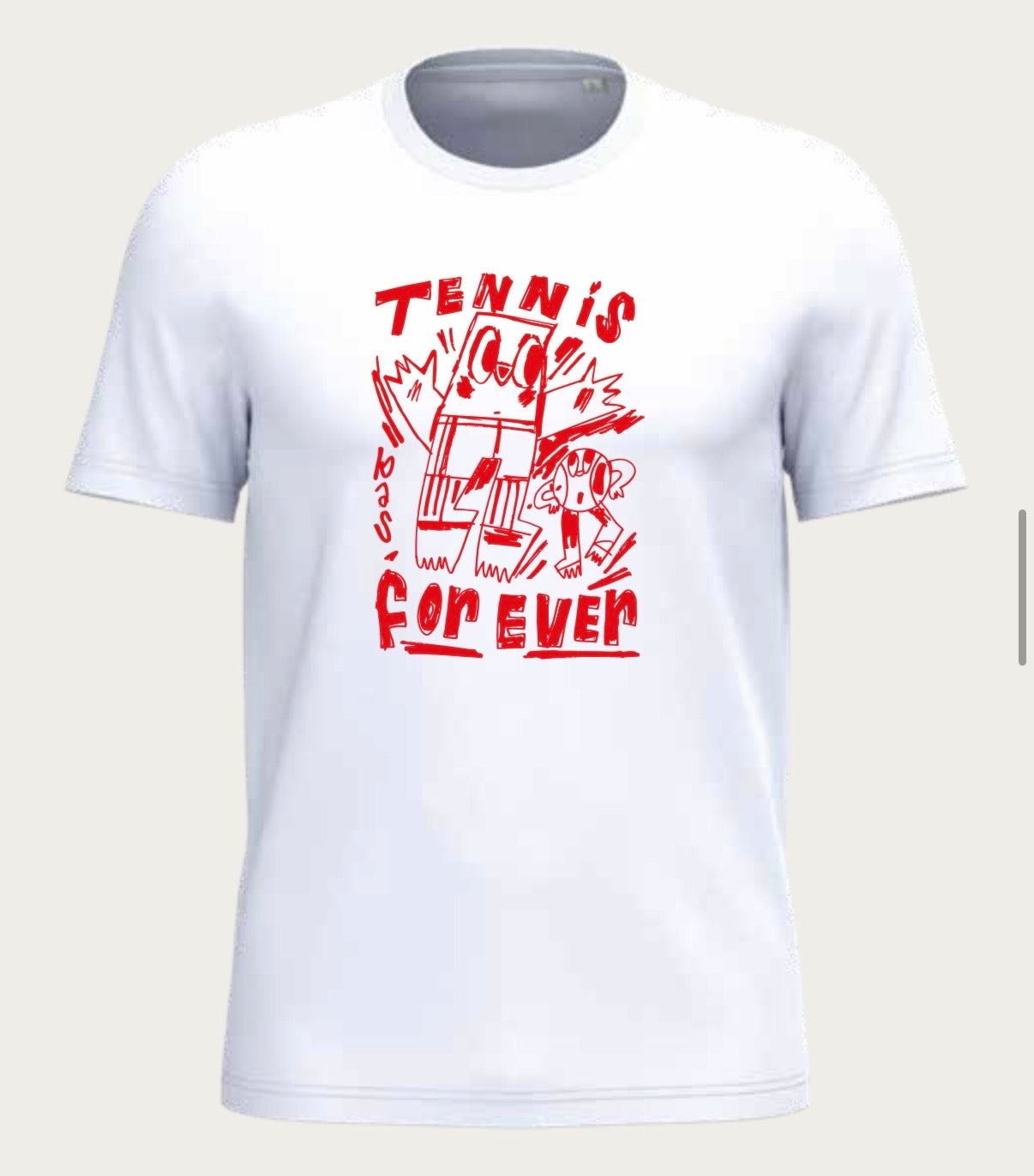 NIEUW: T-shirt - BAS KOSTERS - wit