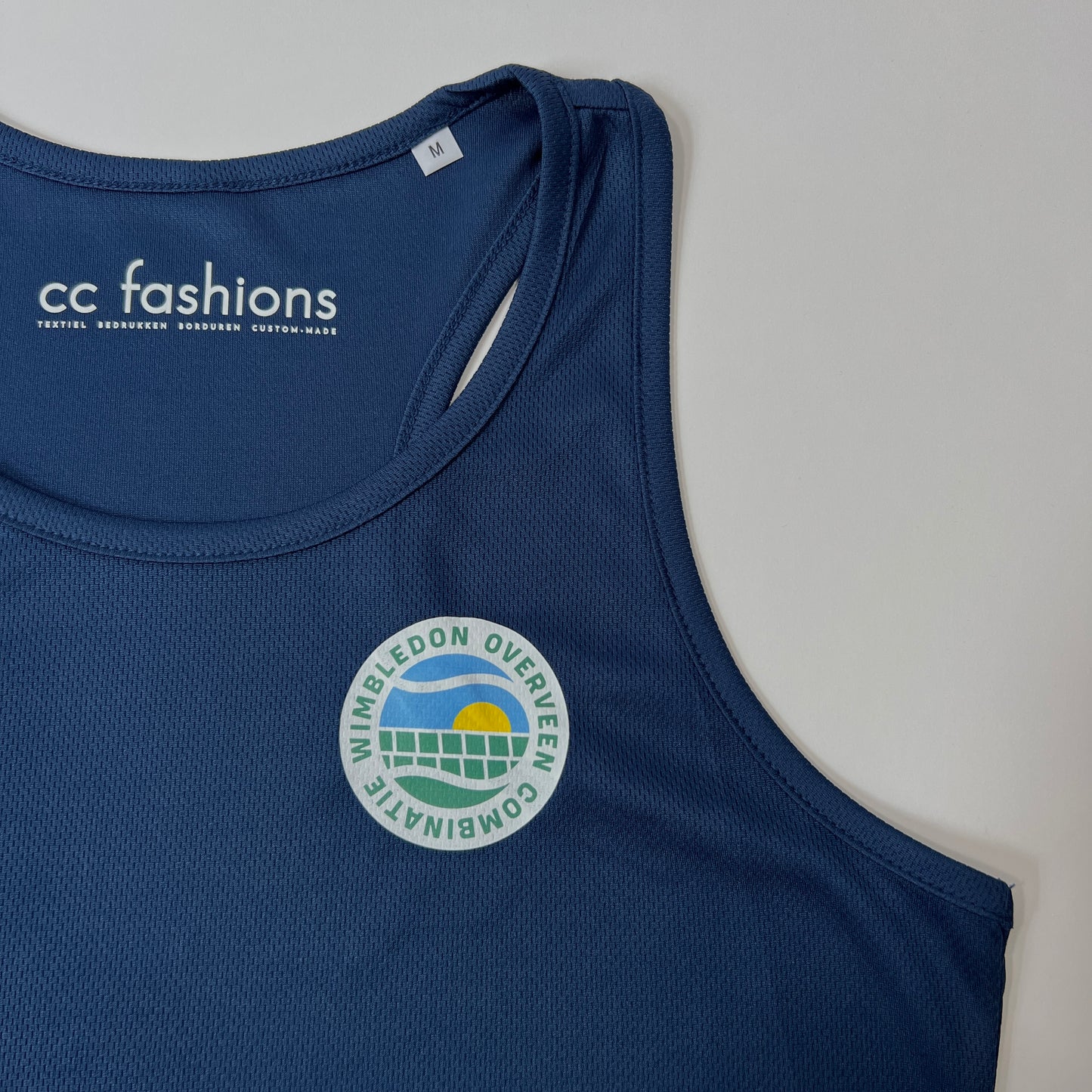 Tanktop - vrouw (NAVY of WIT)