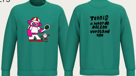 NIEUW: Sweater - BAS KOSTERS - groen