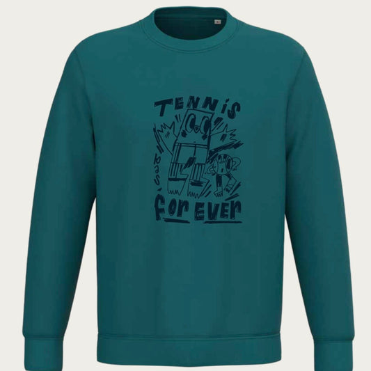 NIEUW: Sweater - BAS KOSTERS - petrol
