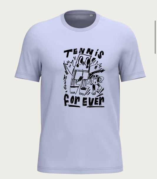 NIEUW: T-shirt - BAS KOSTERS - lila