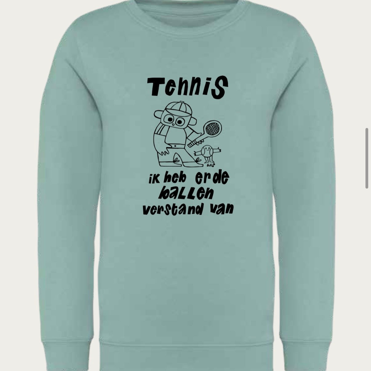 NIEUW: KIDS - Sweater - BAS KOSTERS - grijsgroen