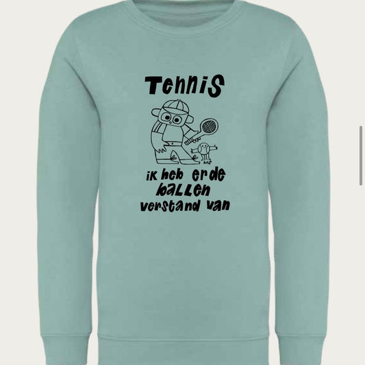 NIEUW: KIDS - Sweater - BAS KOSTERS - grijsgroen